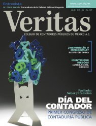 veritas agosto 2011 - Departamento AcadÃ©mico de Contabilidad