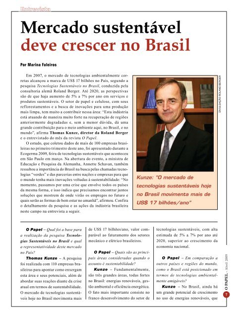 ABTCP Section - Revista O Papel