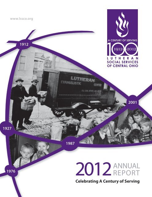 2012 Annual Report Lutheran Social Services of Central Ohio