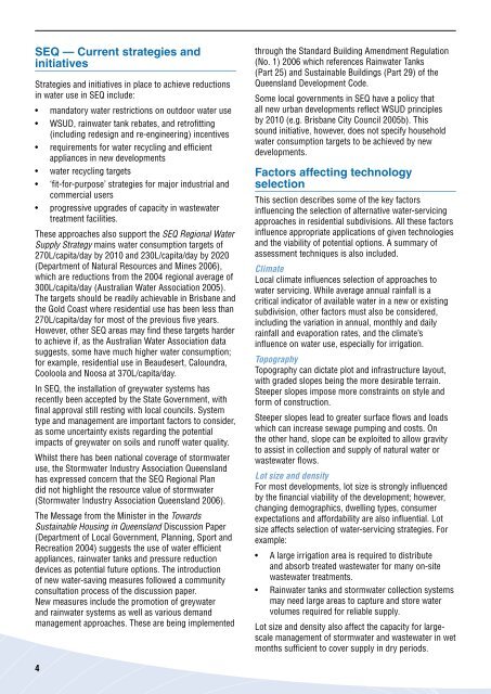 Sustainable subdivisions - Construction Innovation