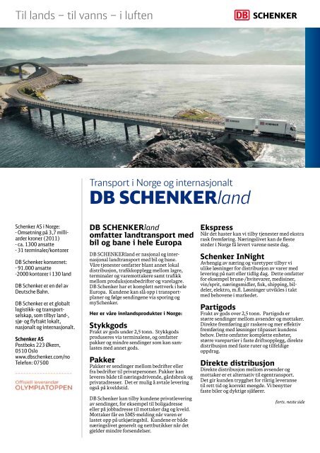 DB SCHENKERland