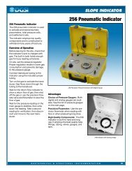 256 Pneumatic Indicator - Slope Indicator