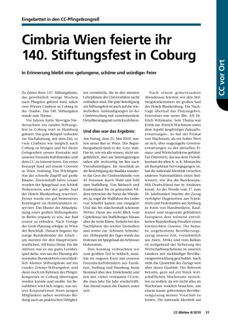 4/2010 - Coburger Convent