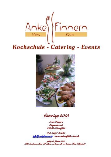Catering 2013 Catering 2013 - Schmalfelder-Kro / Anke Finnern
