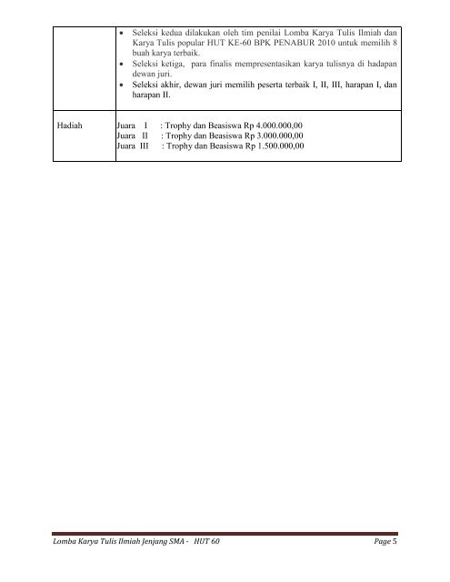 Lomba SMA.pdf - BPK Penabur