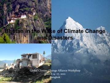 Bhutan in the Wake of Climate Change and Disasters