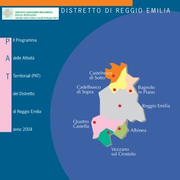 Programma delle AttivitÃ  Territoriali (PAT) - Azienda USL di Reggio ...
