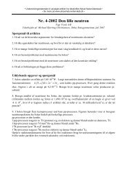 Nr. 4-2002 Den lille neutron - Aktuel Naturvidenskab