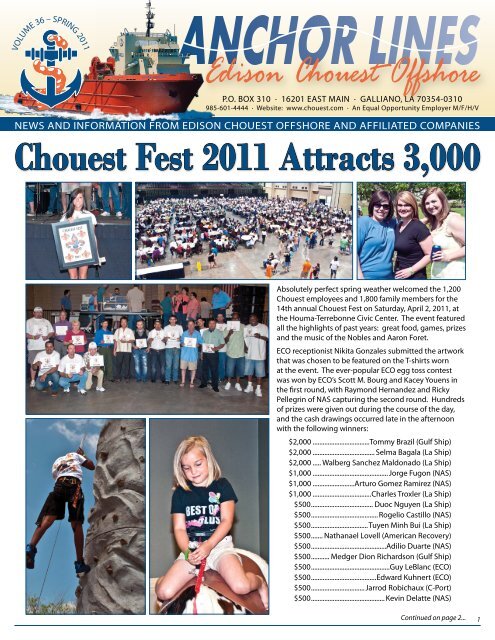 Volume 36 â Spring 2011 - Edison Chouest Offshore