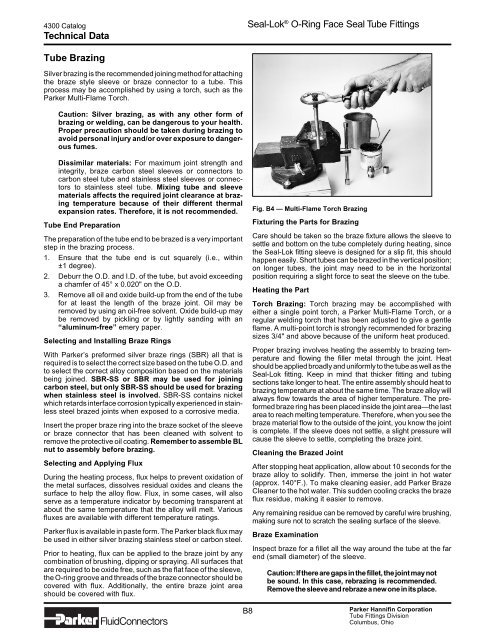 Seal-Lok O-Ring Face Seal Tube Fittings - Precision Fitting & Gauge