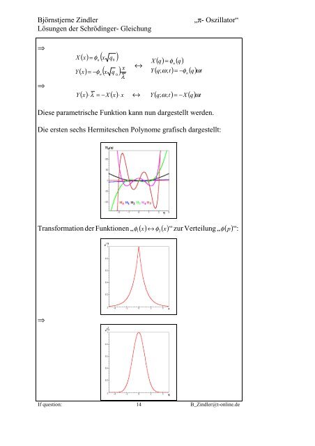 Harmonisches Potential - Nadirpoint.de