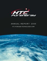 2005 Annual Report - HTC Purenergy