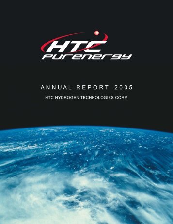 2005 Annual Report - HTC Purenergy