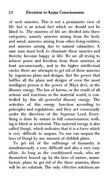 Elevation to Krsna Consciousness - Original 1973 ... - Prabhupada