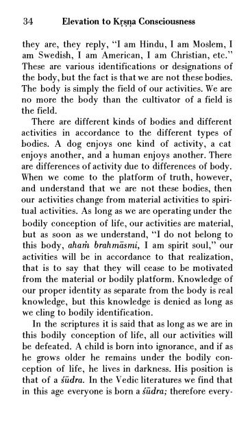 Elevation to Krsna Consciousness - Original 1973 ... - Prabhupada