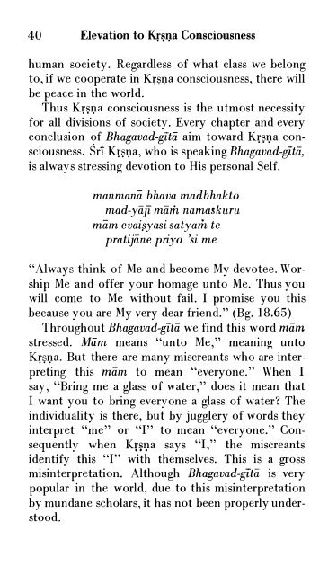 Elevation to Krsna Consciousness - Original 1973 ... - Prabhupada