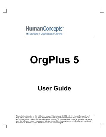 OrgPlus 5 - Computershare Governance Services