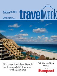Discover the New Beach at Gran MeliÃ£ Cancun with ... - Travelweek