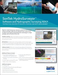 SonTek HydroSurveyor Software and Hydrographic Surveying ADCP