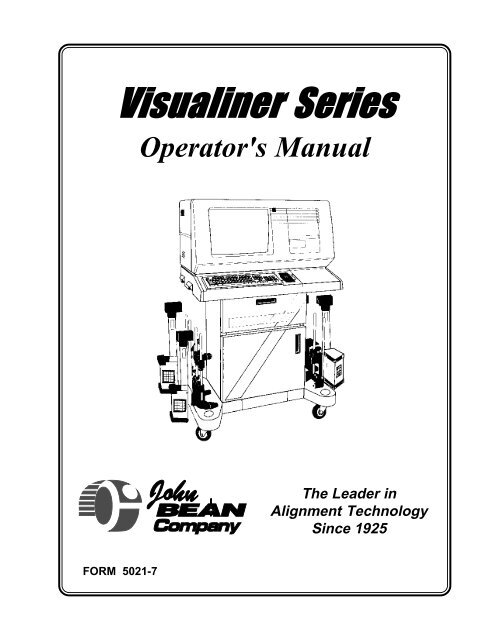 Visualiner Series - Snap-on Equipment