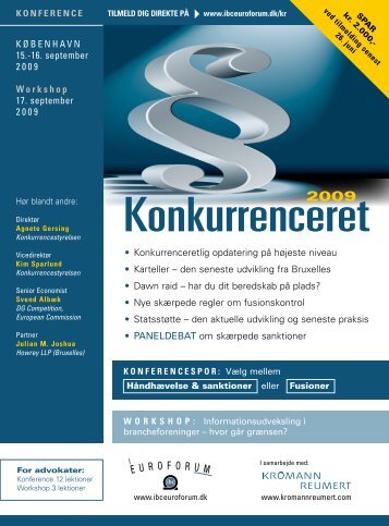 Konkurrenceret - IBC Euroforum