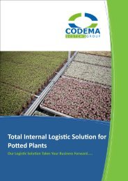 Total Internal Logistic Solution for Potted Plants - CODEMA Systems ...