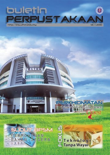 perpustakaan - UTHM Library - Universiti Tun Hussein Onn Malaysia