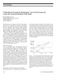 View of the 50-year-old, Linear-No-Threshold Radiation Risk Model