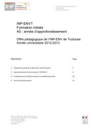 1. INP-ENVT - Ecole nationale vÃ©tÃ©rinaire de Toulouse