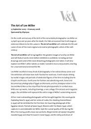 'The Art of Lee Miller' at the V&A