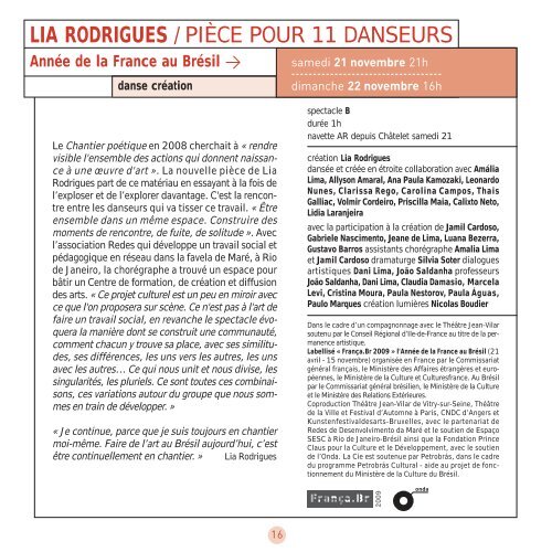 Pages 14-15 - Lia Rodrigues – Blog du Théâtre Jean-Vilar de Vitry