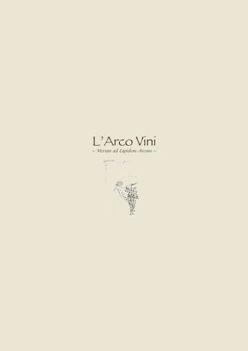 Rùbeo ~ Sensazioni del Produttore - L'Arco Vini