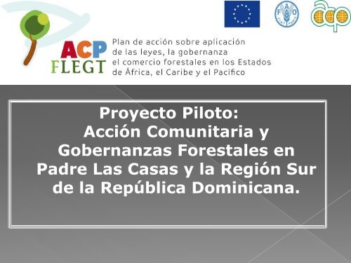 Acción Comunitaria y Gobernanzas Forestales en Padre ... - CEDAF