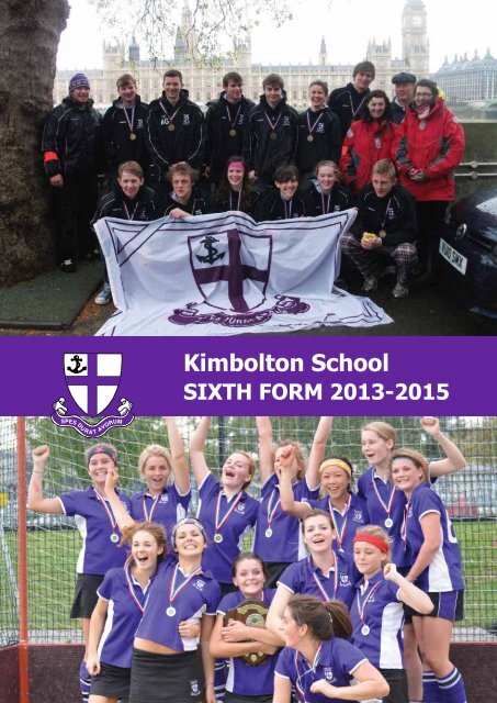 Sixth Form Prospectus - Kimbolton School