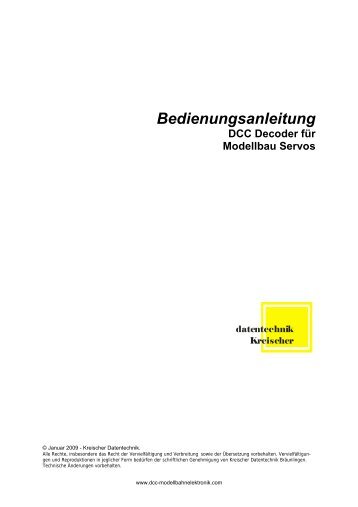 Benutzerhandbuch - Kreischer Datentechnik