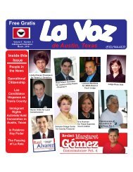 La Voz de Austin March 2010 inter.pdf - La Voz Newspapers