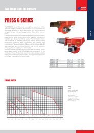 PRESS G SERIES - Riello by Unimech Thailand