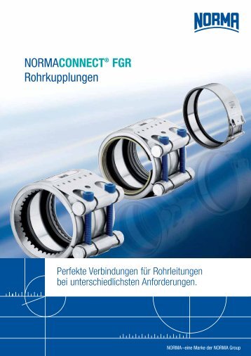 NormaConneCtÂ® FGR rohrkupplungen - NORMA Group