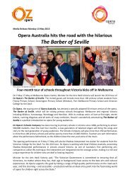 The Barber of Seville - Opera Australia