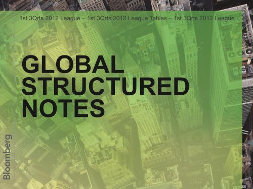 Global Structured Notes - Bloomberg