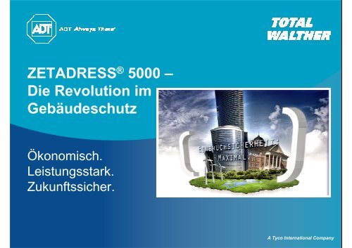 Was ist ZETADRESS® 5000 - TOTAL WALTHER GmbH