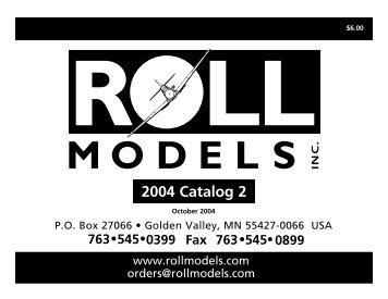 Roll Models Catalog 2004 #2 - lambert-jouty