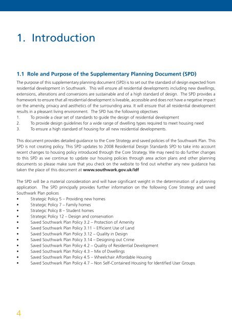 Residential Design Standards PDF 2 MB - Southwark Council