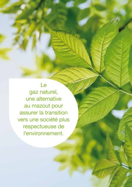 Brochure Chauffage au gaz naturel - SIG