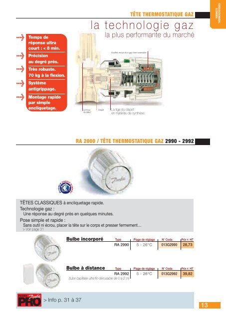 Catalogue Tarif 2012 - Danfoss Chauffage