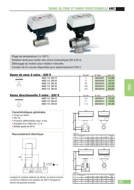 Catalogue Tarif 2012 - Danfoss Chauffage