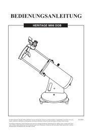 BEDIENUNGSANLEITUNG - APM Telescopes