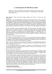 L'Autobiographie de Still enfin accessible - Approche tissulaire de l ...