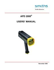 APD 2000 Users Manual - Livonia Professional Firefighters