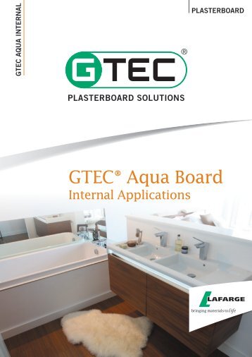 GTEC® Aqua Board - Lafarge Cement